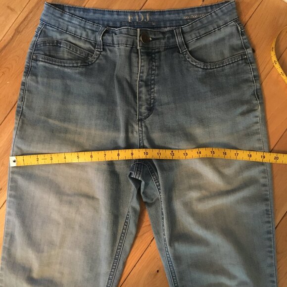 French Dressing Jeans Light Blue Suzanne Canadian Designed Jeans - Picture 13 of 16